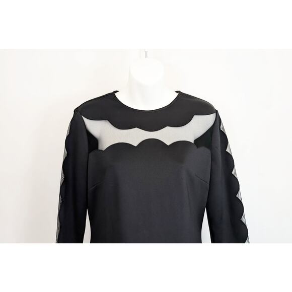 Ted Baker 3 Dress Black Serenity Bodycon Cocktail Misses Size US 8 - Picture 2 of 7